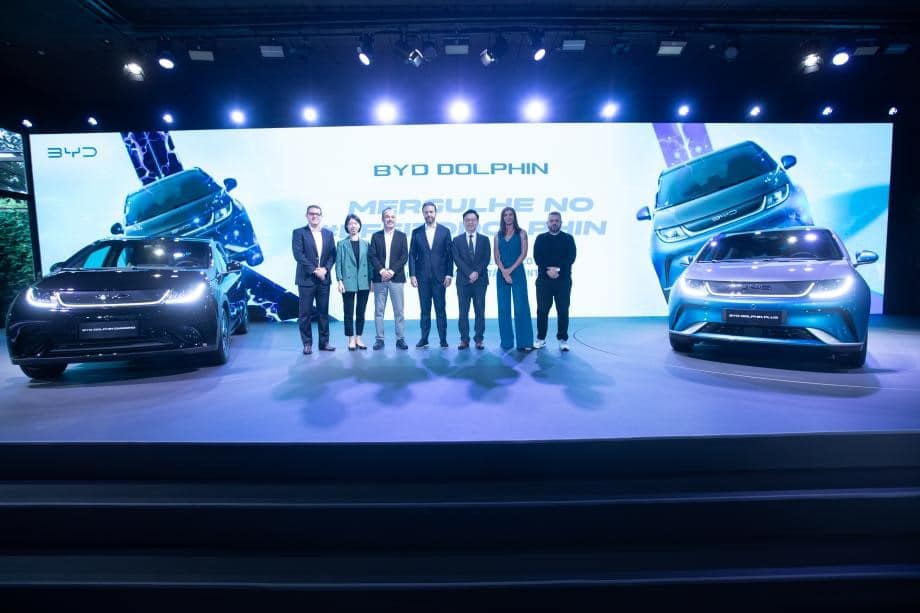 BYD DOLPHIN PLUS y DOLPHIN DIAMOND debutan en Brasil